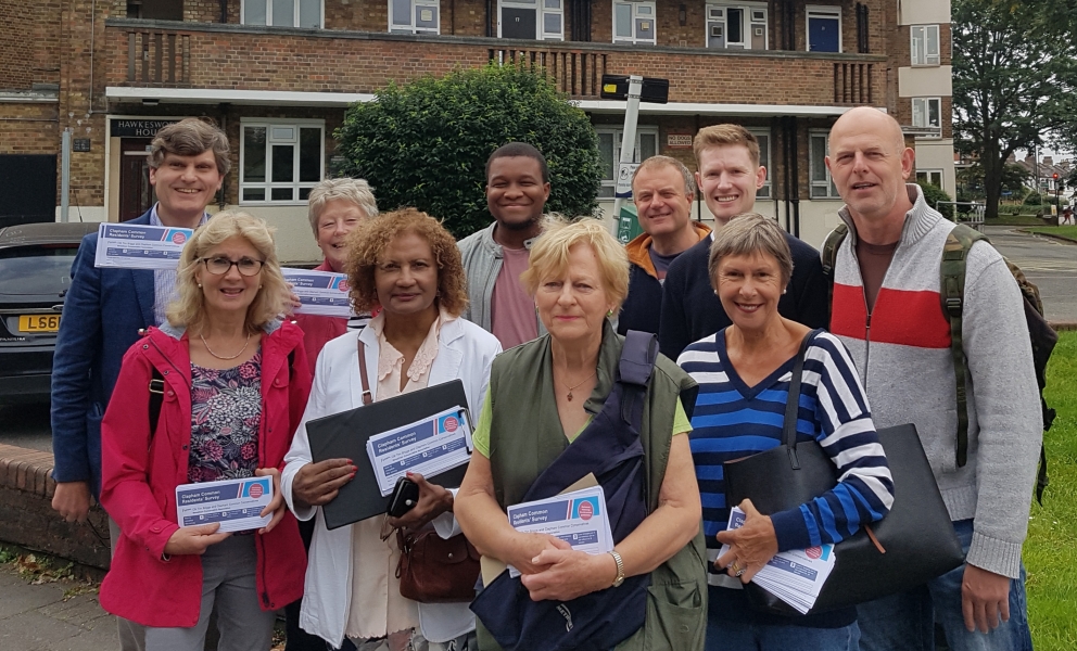 Lambeth Team Canvassing