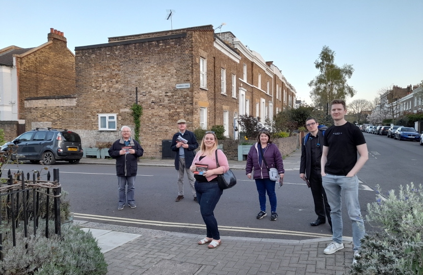 Hannah Ginnett Leading Vauxhall Conservatives